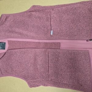 Figs Pink On-Shift Sweater Knit Vest XL